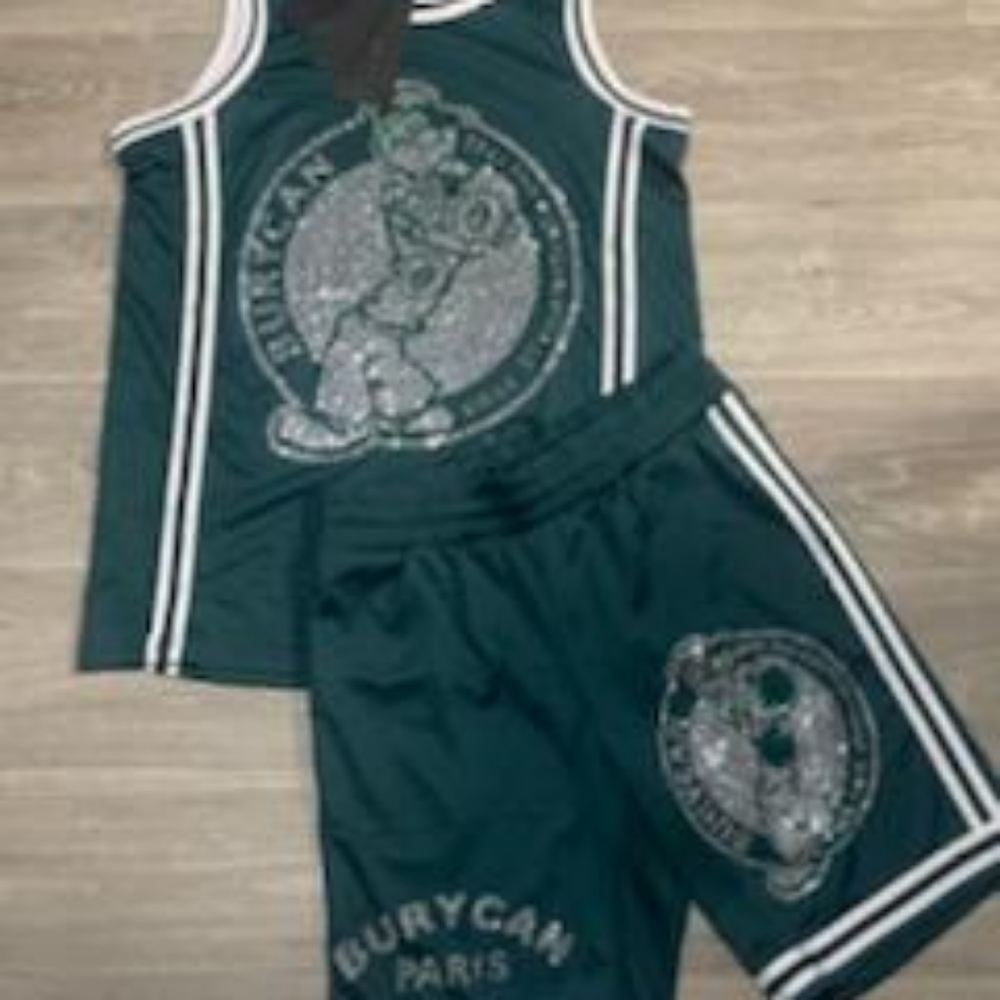 Burycan Paris Studded Short Set